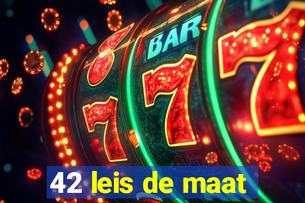 42 leis de maat